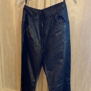 Leather pants